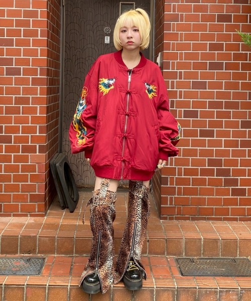 Candy Stripper（キャンディーストリッパー） ma1 ma-1 BURNING TIGER