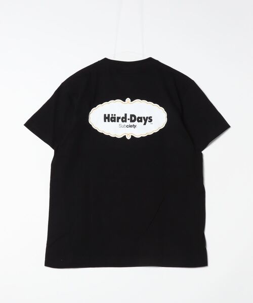 「Subciety」 半袖Tシャツ SMALL ブラック メンズ