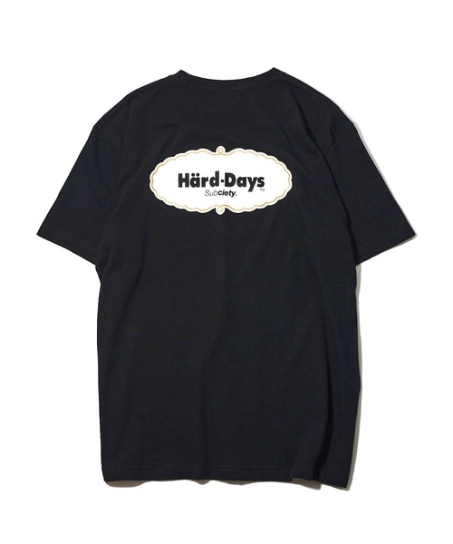 「Subciety」 半袖Tシャツ SMALL ブラック メンズ