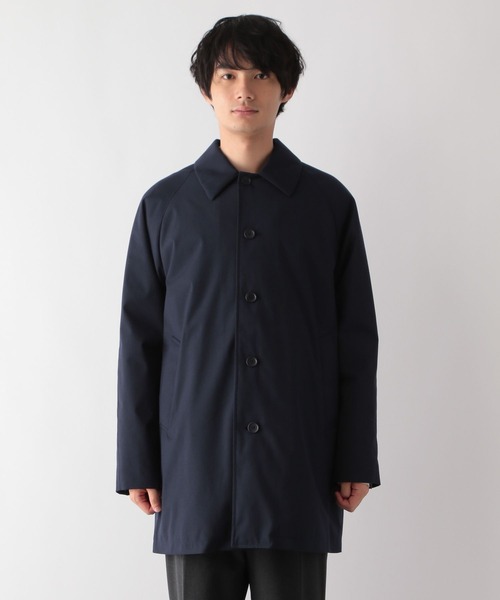 GLOBAL WORK（グローバルワーク） ステンカラーコート LARGE ネイビー