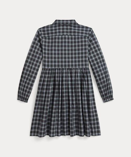 Polo Ralph Lauren Childrenswear ワンピース チェック スモックド