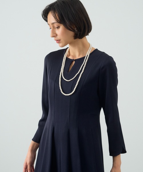 ANAYI 「ANAYI」 長袖ワンピース 38 ライトブルー レディース