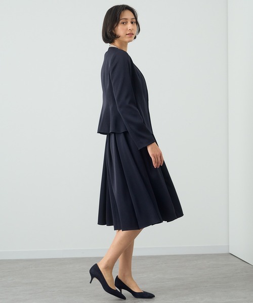 ANAYI 「ANAYI」 長袖ワンピース 38 ライトブルー レディース