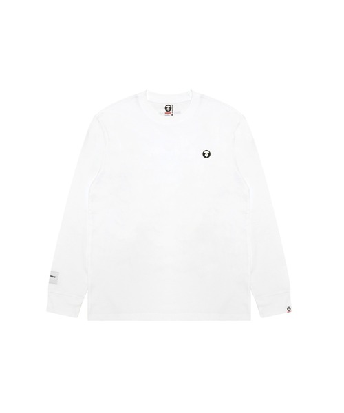 すぐ届く【A Bathing ape】人気モデル AAPE NOW LONG SLEEVE TEE AAPE BY A BATHING APE tシャツ NOW LONG SLEEVE TEE メンズ