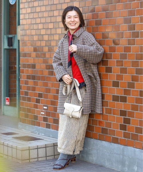 コート アウター ガンクラブダブルフェイス　ステンコート レディースの画像