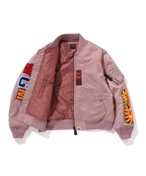 A BATHING APE（アベイシングエイプ） ma1 ma-1 SHARK MA-1 レディース