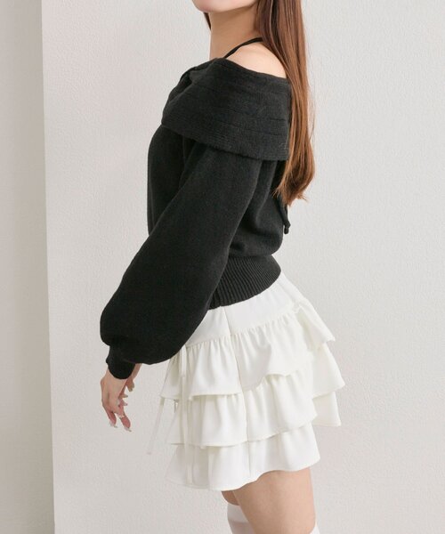 OLIVE des OLIVE（オリーブデオリーブ） ニット セーター リボン