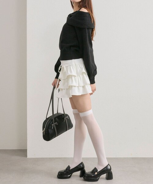 OLIVE des OLIVE（オリーブデオリーブ） ニット セーター リボン