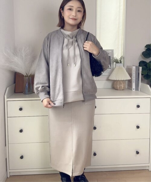 ikka（イッカ） ブルゾン アウター 「雑誌InRed11月号掲載」フェイク