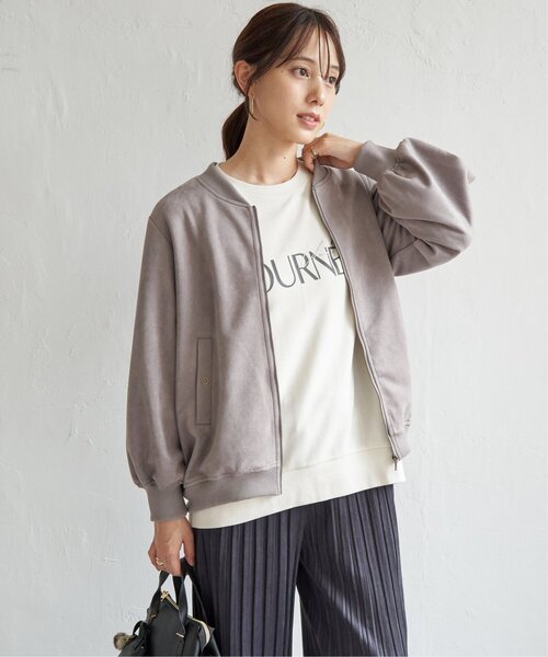 ikka（イッカ） ブルゾン アウター 「雑誌InRed11月号掲載」フェイク