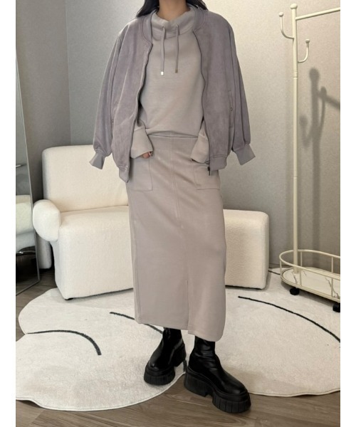 ikka（イッカ） ブルゾン アウター 「雑誌InRed11月号掲載」フェイク