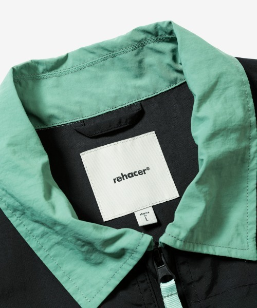 rehacer（レアセル） ナイロンジャケット : × STARTER Track Zip