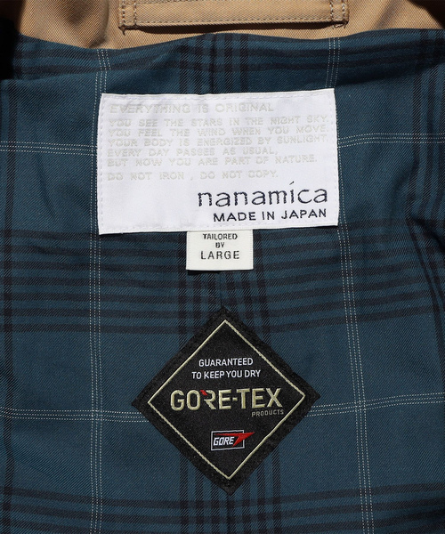 nanamica（ナナミカ） ステンカラーコート MEDIUM ネイビー メンズ