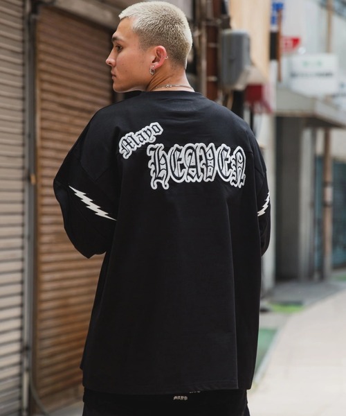  FLASH オーバーサイズ カットソー Tシャツ ロイヤルフラッシュ ROYAL FLASH（ロイヤルフラッシュ） tシャツ MAYO/メイヨー/ELECTRICAL