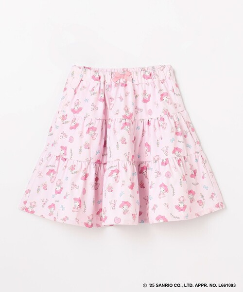 ANY（エニィ） スカート 「マイメロディ＆クロミ×ANY KIDS」総柄