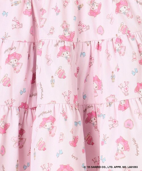 sanrio（サンリオ） スカート 「マイメロディ＆クロミ×ANY KIDS」総柄