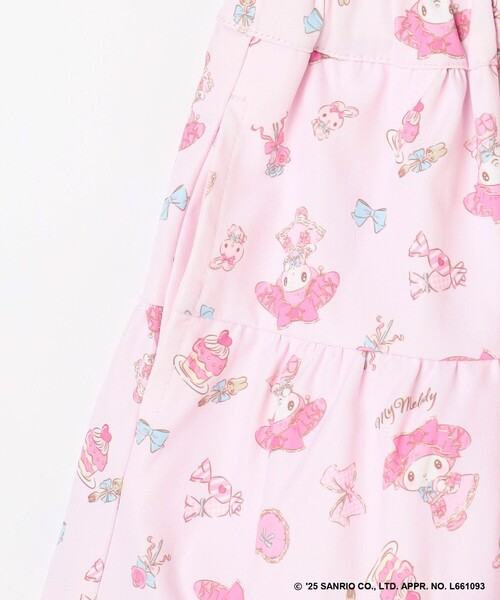 sanrio（サンリオ） スカート 「マイメロディ＆クロミ×ANY KIDS」総柄