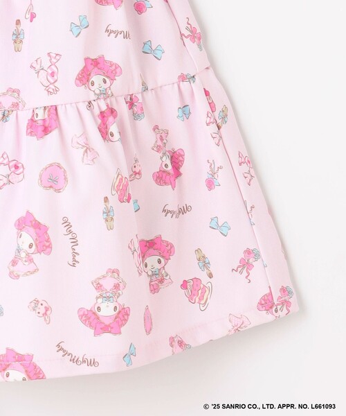ANY（エニィ） スカート 「マイメロディ＆クロミ×ANY KIDS」総柄