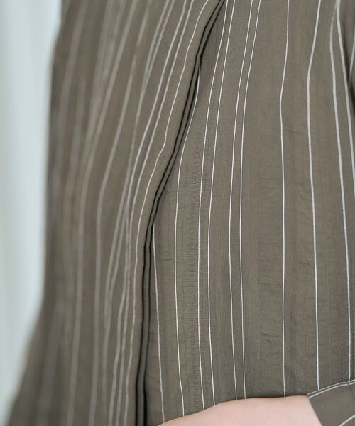 「AMERICAN HOLIC」 半袖ブラウス FREE グレー レディース_画像6