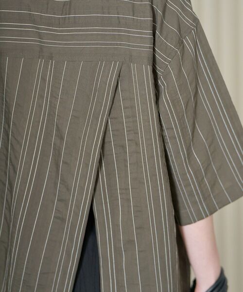 「AMERICAN HOLIC」 半袖ブラウス FREE グレー レディース_画像7