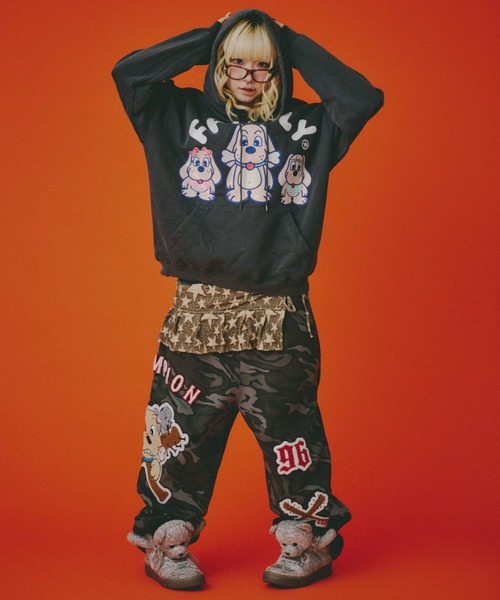 GALFY（ガルフィー） パーカー 「GALFY」光るGALPEE family パーカー