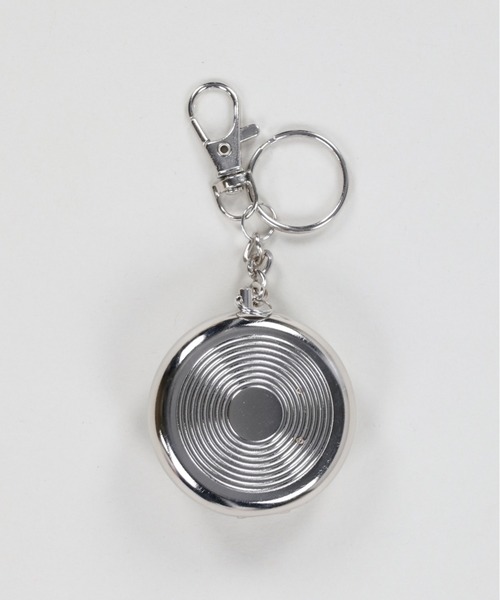 SPINNS（スピンズ） 灰皿 ライター 携帯灰皿キーホルダー/丸/クロス