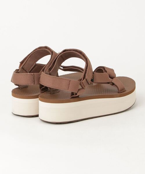 「Teva」 フラットサンダル - ブラウン レディース_画像2