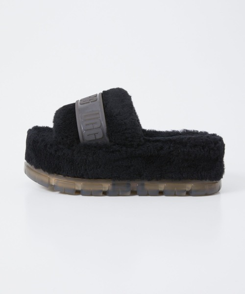 「UGG」 フラットサンダル 24.0cm ブラック レディース_画像8