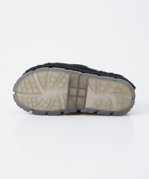 「UGG」 フラットサンダル 24.0cm ブラック レディース_画像9