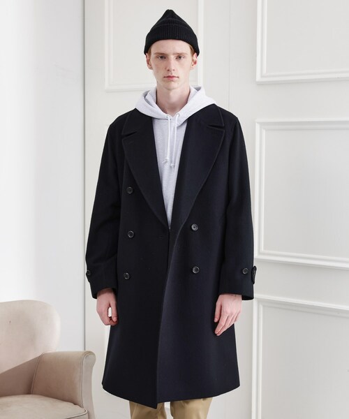 アルスターコート　チェスターコート　外套 TAKEO KIKUCHI（タケオキクチ） チェスターコート コート 「LIMITED