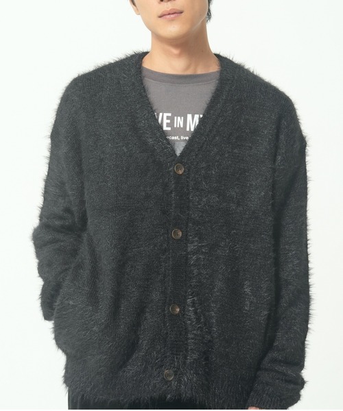 ROUGH TRADE セーター ニット シャギーニッカーディガン(M1) メンズ 