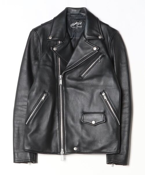 RATTLE TRAP（ラトルトラップ） レザーブルゾン M ブラック メンズ
