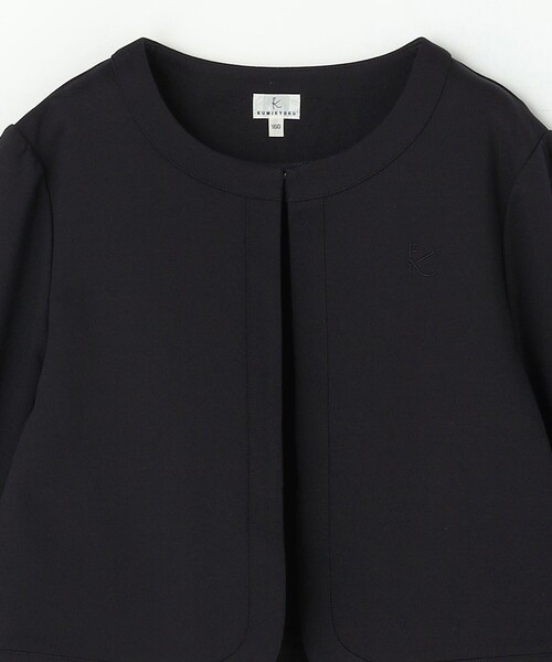 組曲　kumikyoku  セレモニーワンピース＋ジャケット　キッズ130 新品 組曲（KUMIKYOKU） フォーマル 発表会 卒園式 入学式 「150-170cm