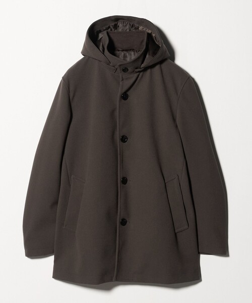 A DAY IN THE LIFE コート ジャケット ニットメルトン フードコート