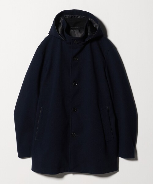 A DAY IN THE LIFE コート ジャケット ニットメルトン フードコート