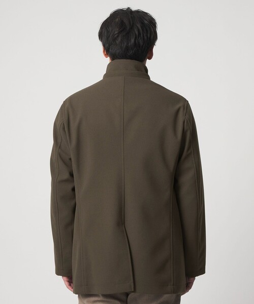 A DAY IN THE LIFE コート ジャケット ニットメルトン フードコート