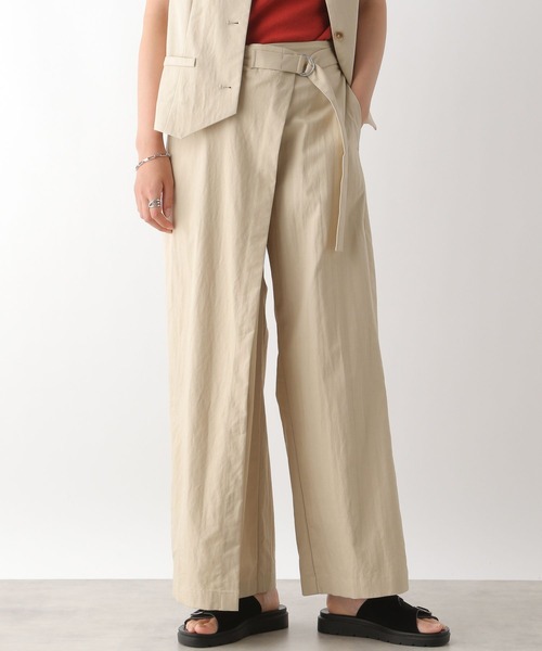 「LEPSIM」 パンツ FREE アイボリー レディース_画像3