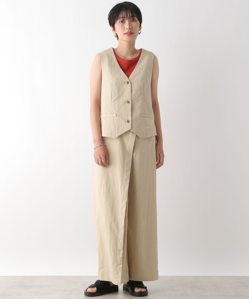 「LEPSIM」 パンツ FREE アイボリー レディース_画像6