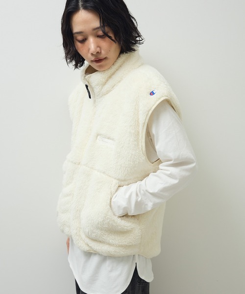 Champion（チャンピオン） ベスト ジレ 別注Champion シェルパフリース