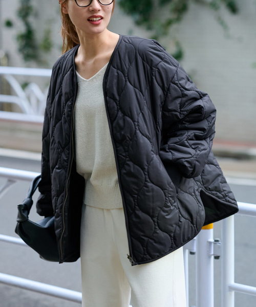 新品未使用 archivio キルティングブルゾン 36 FRAMeWORK（フレームワーク） キルティングブルゾン 36 ベージュ