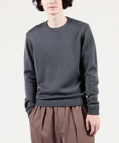 「TOMORROWLAND」 長袖ニット X-SMALL イエロー メンズ_画像4