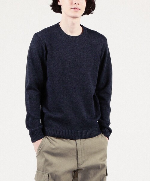 「TOMORROWLAND」 長袖ニット X-SMALL イエロー メンズ_画像9