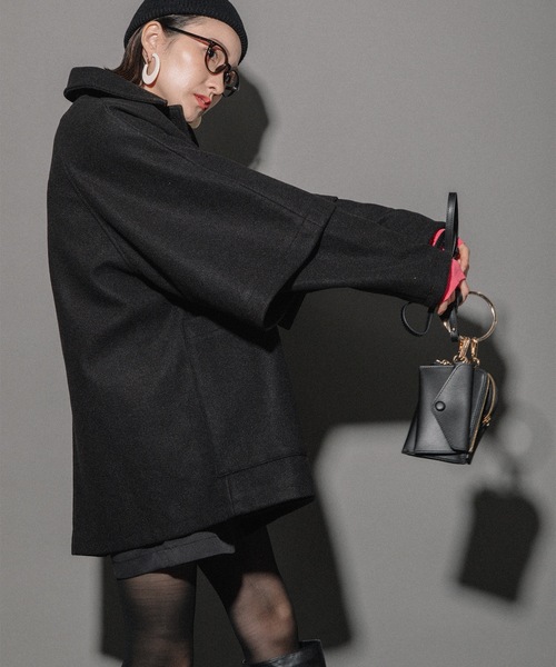 「miniyu」 ジャケット MEDIUM ライトベージュ レディース_画像3