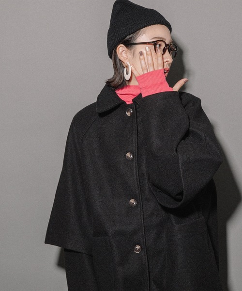 「miniyu」 ジャケット MEDIUM ライトベージュ レディース_画像9