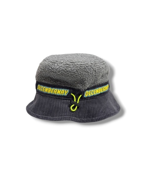 DECEMBERMAY（ディセンバーメイ） 帽子 ハット Fluffy Boa bucket hat