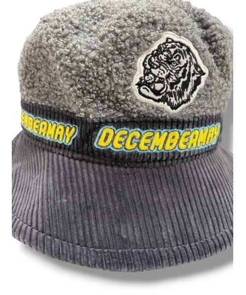 DECEMBERMAY（ディセンバーメイ） 帽子 ハット Fluffy Boa bucket hat