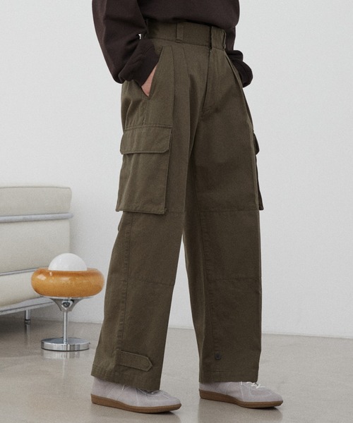 「WYM LIDNM」 カーゴパンツ L ブラック メンズ_画像3