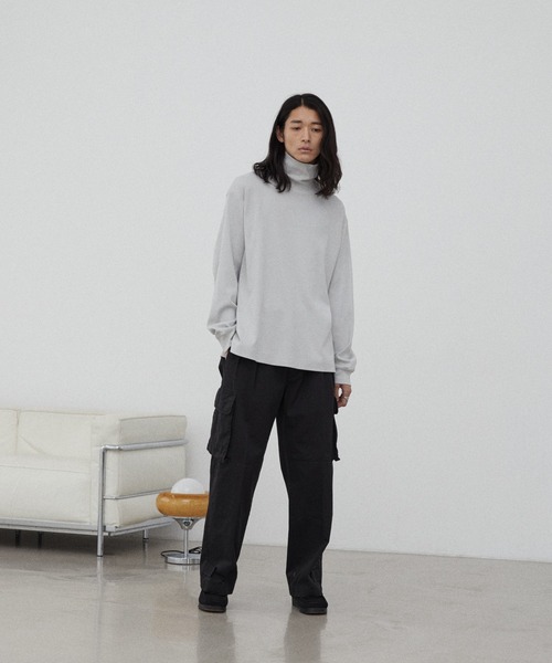 「WYM LIDNM」 カーゴパンツ L ブラック メンズ_画像8