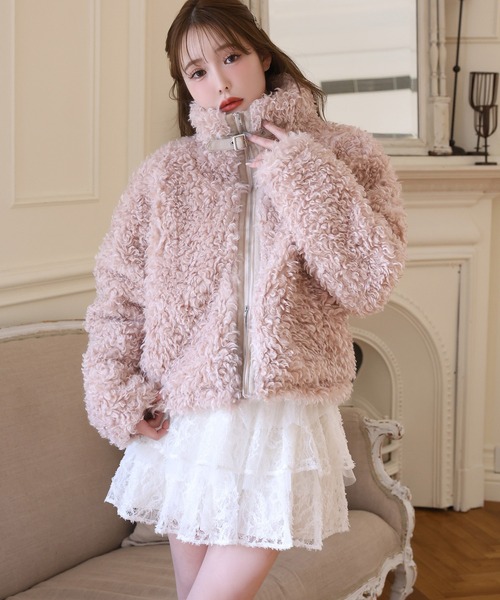 one after another NICE CLAUP コート アウター プードルショート