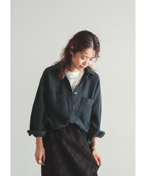 「FIL DE FER」 長袖シャツ FREE グレー レディース_画像2